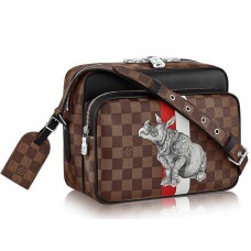 Louis Vuitton Damier Ebene Canvas Nil PM n42704