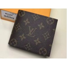 Portafoglio Marco in tela Monogram Louis Vuitton m62288