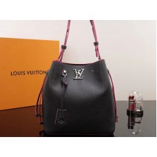 Louis Vuitton Lockme Bucket Nero m54677