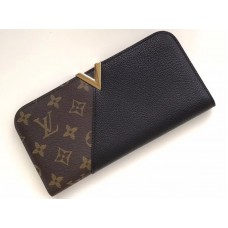 Portafoglio Kimono Louis Vuitton Monogram Canvas Nero m56175