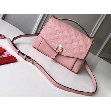 Louis Vuitton Monogram Empreinte Pelle Bianco BB Rosa Cipria m43674