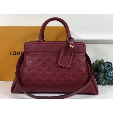 Louis Vuitton Monogram Empreinte Pelle Vosges Mm Raisin m43249