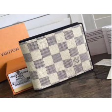 Portafoglio multiplo Louis Vuitton Damier Coastline Canvas n60121