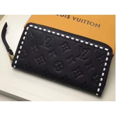 Portafoglio Zippy in pelle Louis Vuitton con monogramma Empreinte m64805