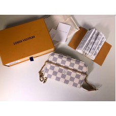 Louis Vuitton Damier Azur Canvas Mini Pochette Accessori n58010