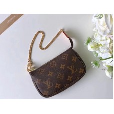 Accessori Louis Vuitton Mini Pochette in tela monogramma