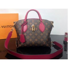 Borsa tote con cerniera Louis Vuitton Monogram Canvas Flower PM m44350
