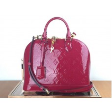 Louis Vuitton Monogramma Vernis Alma PM Magenta m91611