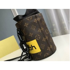 Louis Vuitton Monogram Canvas Chalk Nano Marrone m44631