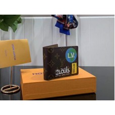 Portafoglio Louis Vuitton Monogram Canvas Multiple Marrone m67821