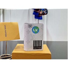 Louis Vuitton Monogram Canvas Pocket Organizer Bianco m67817