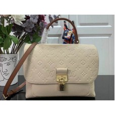 Louis Vuitton Monogram Empreinte Pelle Marignan Creme Caramel m44549
