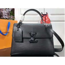 Louis Vuitton Epi Pelle Grenelle MM Nero m53690