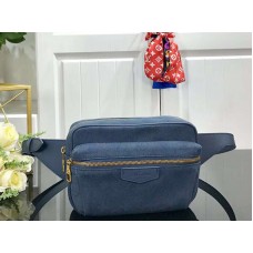 Marsupio da esterno Louis Vuitton Monogram Denim Navy m44741