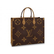 Louis Vuitton Monogram Giant e Monogram Reverse Canvas Onthego m44576